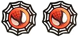 Red Spider-Man Face w/ Spider Web Car Truck SUV Antenna Topper - 2PK
