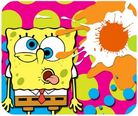 Computer Mice SpongeBob Logo Square Mouse Mat