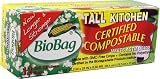 BioBag 13 Gallon Biodegradable/Compostable Trash Bags - 12 CT