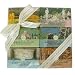 Tuscan Theme Gift Set of 6 Floral Soaps, Italian Vegetable Bar Soap