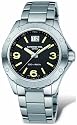 Raymond Weil 8100-ST-05207 Gents Black Dial Watch with Stainless  Steel Bracelet