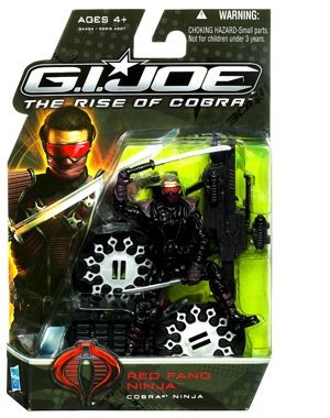 Red Fang Ninja Cobra Ninja Action Figure - GI Joe Movie: Rise of Cobra
