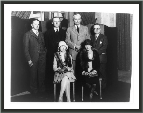 Cover image : Historic Print (L): [Sen. Hiram Bingham, Miss Elinor Smith, W.I. Glover, Amelia Earhart, G. Gassaway, and W.