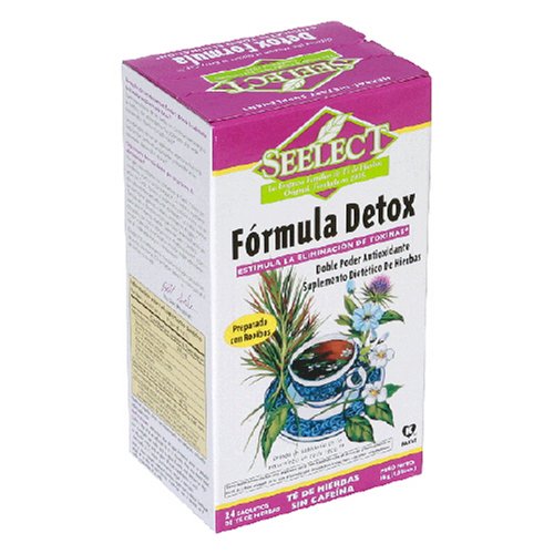 Seelect Tea Blend, Tea Bags, Detox Formula, 24-Count Boxes (Pack of 6) by Seelect