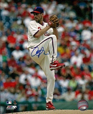 Autographed/Hand Signed Cliff Lee 8x10 Photo Philadelphia Phillies