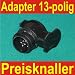 Produkt-Bild: Adapter f&uuml;r 13polige - 7polige Steckdose