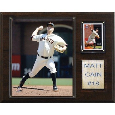 MLB San Francisco Giants Matt Cain Player Plaque