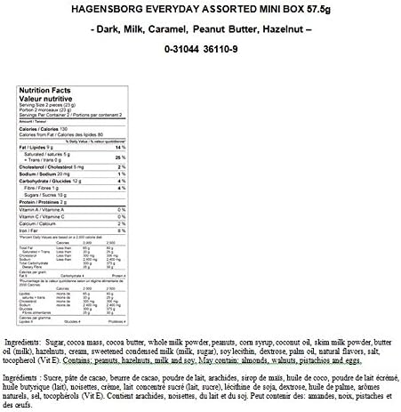 Hagensborg Everyday Assorted Mini Box 2.03 oz