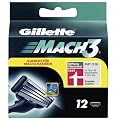 Gillette MACH3 Klingen, 12 St�ck