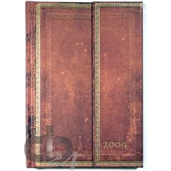 Handtooled Diary 2009 Vertical Midi