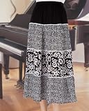 Cathy Daniels Tiered Floral Print Skirt