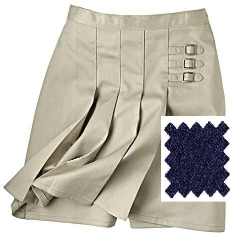 Buy Dickies School Uniforms Skirt 13 Navy Girls