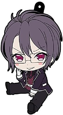 DIABOLIK LOVERS My PETANkoTradingRubber Strap Key Chain SAKAMAKI REIJI