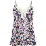 FULL TILT Crochet Bib Womens Top