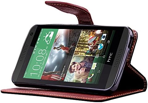 HTC M8 Case, HTC One M8 Cases, HTC M8 Wallet Case, HTC One M8 Leather Case, Card Holder Wallet Case for HTC M8 Flip Case With Magnetic Closure Card Holder For HTC One M8