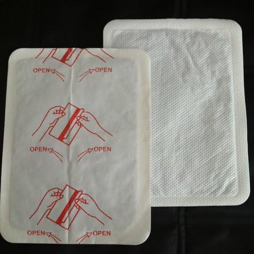 JackGold 5 PCS/pack Instant Adhesive Heat Hand Warmer Pad 5 pcs/pack Body Warmer Pad Adhesive Toe Warmers