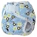 Thirsties Diaper Cover - Baby Bird, Blue, Large (28-40 lbs)