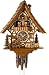 River City Clocks MD484-14 One Day Musical Cuckoo Clock Cottage with Dancers, Waterwheel, And Goats, 14-Inch Tall