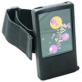 Silicon Black Skin Case with Armband for Zune 80GB 120GB