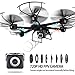 GoolRC X600 RC Hexacopter WiFi FPV Quadcopter Drone with Camera Live Video HD 720P Android/IOS APP Compatible with 3D VR Headset,One-Key Return & Headless Mode & 360 Degree Flips Roll