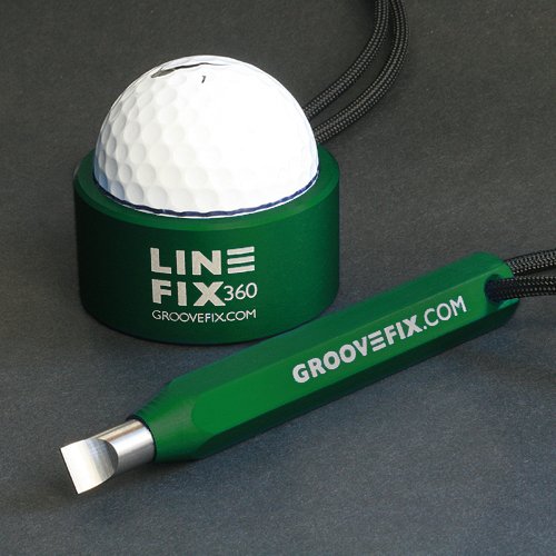 GrooveFix Groove Sharpener and Ball line marker Bundle - Green