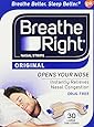 Breathe Right Nasal Strips, Large, Tan, 30-Count Box