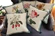 Gorgeous Wool Needlepoint Cushion/Pillow 4pc Set 49