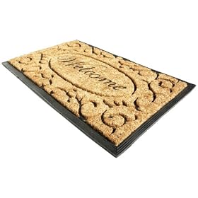 Strathwood Coco Fiber 18-by-30-Inch Doormat, Welcome [Amazon Frustration-Free Packaging]