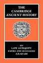 The Cambridge Ancient History Set: The Cambridge Ancient History Volume 14: Late Antiquity: Empire and Successors, AD 425-600