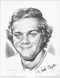 1974 David Clyde Texas Rangers Lithograph
