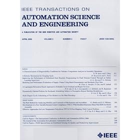 Ieee Transactions on Automation Science and Engineering by 