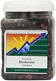 Mother Earth Products Freeze Dried Blueberries, 1 Full Quart