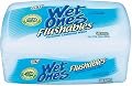 Wet Ones Flushables Personal Cleansing Wipes with Aloe, Vitamin E & Witch Hazel, 56 Count Tub