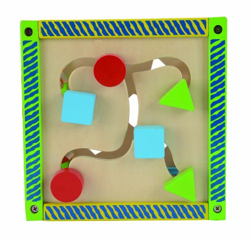 Eichhorn 100002235 - buntes Holz-Spielcenter,