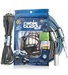 Cable Buddy® 5-pack, Black - Cable Organizer Ties with Color ID Labels