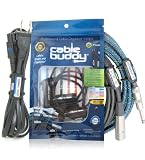 Cable Buddy® 5-pack, Black - Cable Organizer Ties with Color ID Labels