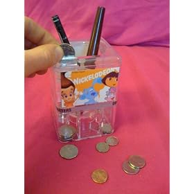Nickelodean Coin Sorting Bank by