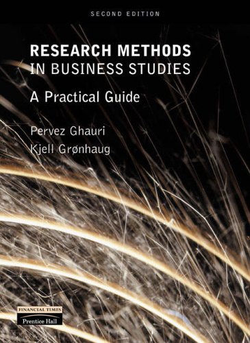 Research Methods in Business Studies: A Practical Guide