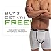 Cariloha Men's Crazy Soft Boxer Briefs With Fly - Buy 3 Get 1 Free