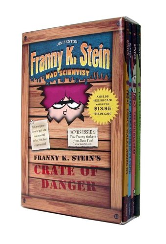 Franny K. Stein's Crate of Danger (Boxed Set): Lunch Walks Among Us; Attack of the 50-Ft. Cupid; The Invisible Fran; The Fran That Time Forgot (Franny K. Stein, Mad Scientist)