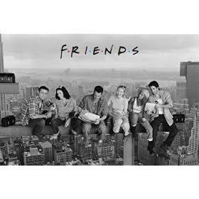 Poster, Friends (Lunch on a Skyscraper) (61 x 92cm Art Prints/Posters)