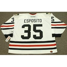 Buy TONY ESPOSITO Chicago Blackhawks 1970 CCM Throwback Home NHL Hockey Jersey
