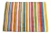 Freckles Stripe Wool Rug, Pink