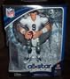 Tony Romo 2008 NFL All Star 9 Inch Vinyl Figure Dallas Cowboys Action Figure with Toy Football and Trading Card Upper Deck Collectible