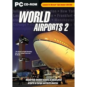 World Airports 2 Add-On for FS 2002/2004 (PC CD)