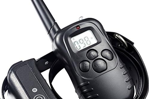 Daxpoo 330 Yards Remote Training E-collar Pet998db-1 Rechargeable and Waterproof Dog Training Collar with Safe Beep, Vibration and Shock Electronic Electric Collar Pet Training Collar