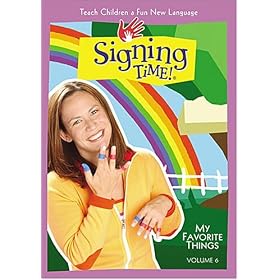 Signing Time! Volume 6: My Favorite Things VHS [VHS]