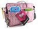 Periea Handbag Organiser 13 Compartments+FREE Key Clip - Pink Hearts - Lucy