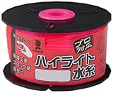 BIGMAN(ビッグマン)  リール巻ナイロン水糸細 ピンク LE-170