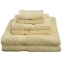 Pike Street 100-Percent Egyptian Cotton 725-Gram 6-Piece Towel Set, Lemon